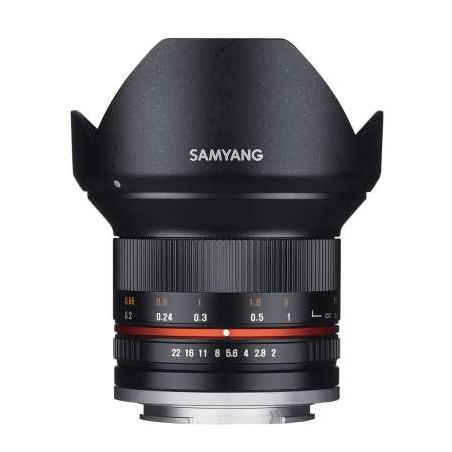 SY2CMB Samyang Obiettivo 12 mm f/2.0 CANON M BL