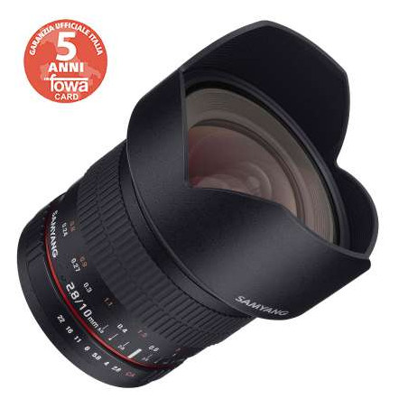 SY10CA Obiettivo Samyang 10mm F/2,8 ED AS NCS CS Canon