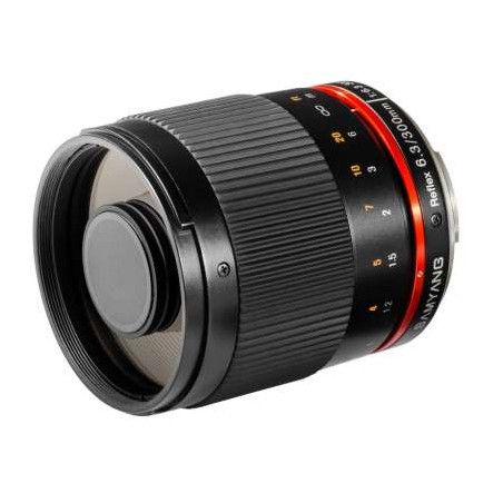 SY3MTB Samyang teleobiettivo 300mm F 6,3 ED UMC CS MFT Black