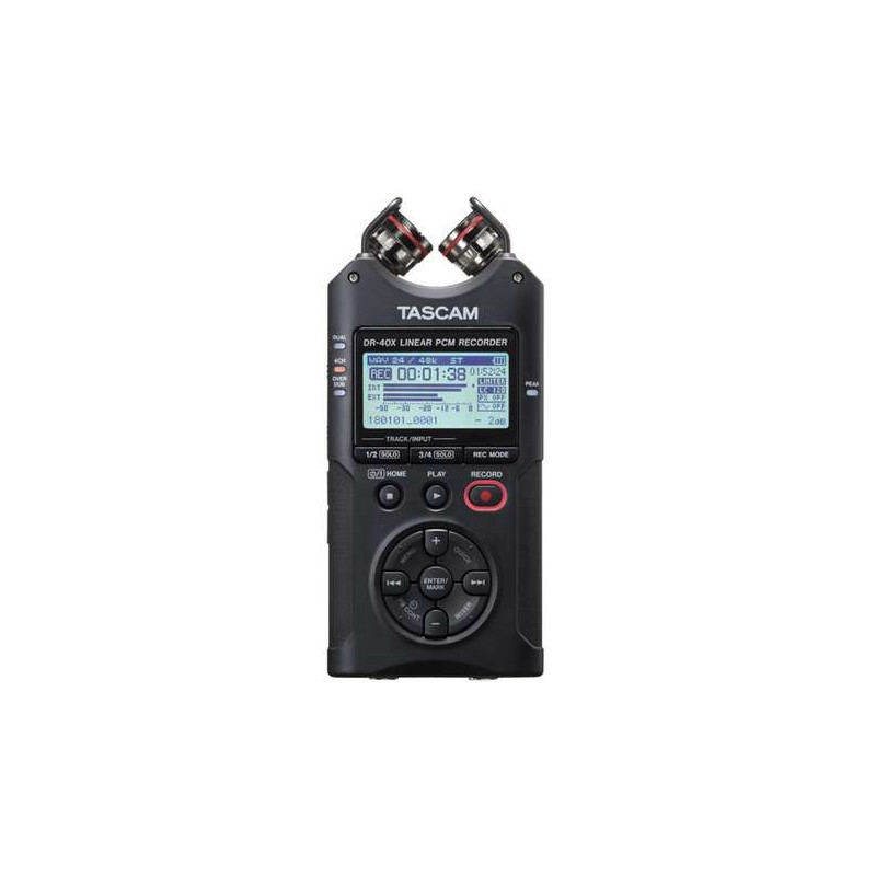 DR-40X registratore Tascam digitale, portatile, 4 tracce, manco video  professionale