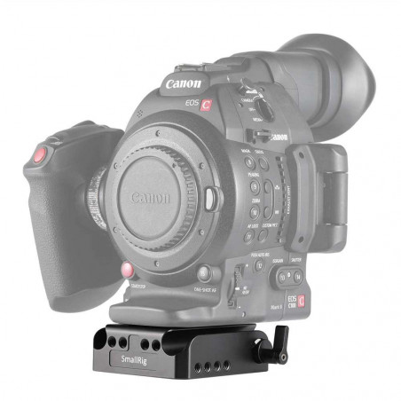 1740 SmallRig piastra con aggancio per aste per Canon EOS e Sony FS7