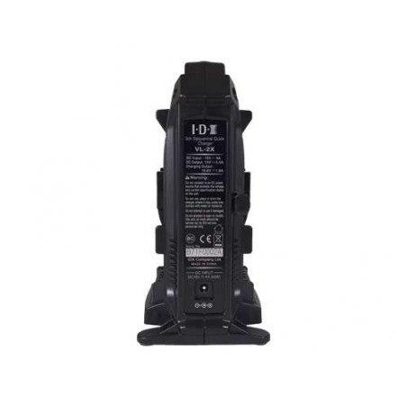 VL-2X IDX Caricatore e alimentatore con montaggio  V-Mount a 2 canali