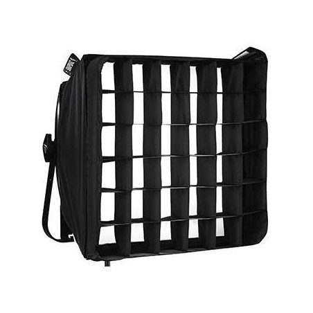 SGQ60W40 DoPchoice SNAPGRID 40 deg Eggcrate per LitePanels Gemini 1x1 SNAPBAG