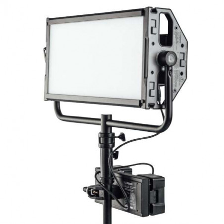 Supporto G-Mount LitePanels Dual Battery per Gemini 2x1, con cavo XLR