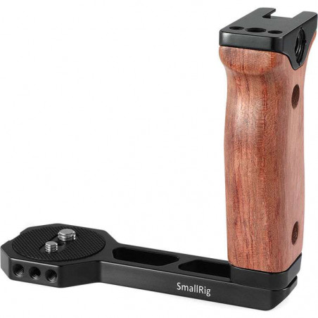 BSS2222 SmallRig Universal Wooden Side Handle for RoninS/Zhiyun Crane Series Handheld Gimbal