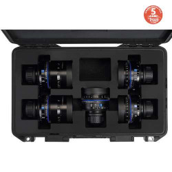 CP3 kit Zeiss di 7 obiettivi Compact Prime + hard case