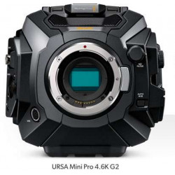 URSA Mini Pro G2 Blackmagic sensore 4.6K HDR Super 35, 15 stop, RAW