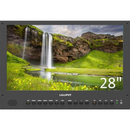 BM280-4KS Lilliput LCD monitor 28" 4K 3D LUTS e HDR