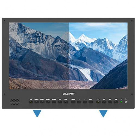 BM150-4KS monitor Lilliput 15.6" 4K - 3D LUTS e HDR