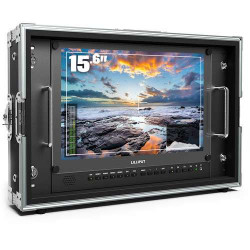 BM150-4KS monitor Lilliput 15.6" HDMI + SDI 4K, 3D, LUTS e HDR in flight case