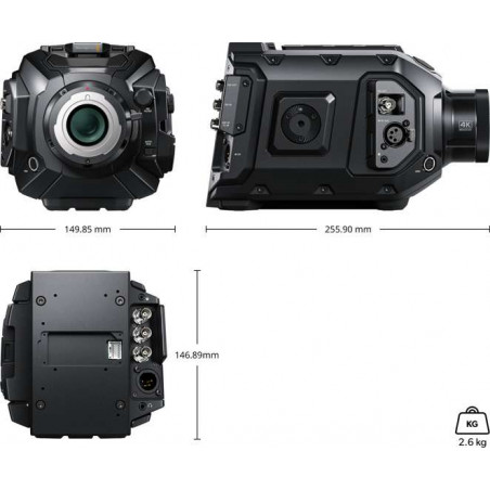 Ursa Broadcast Blackmagic telecamera con sensore 4K
