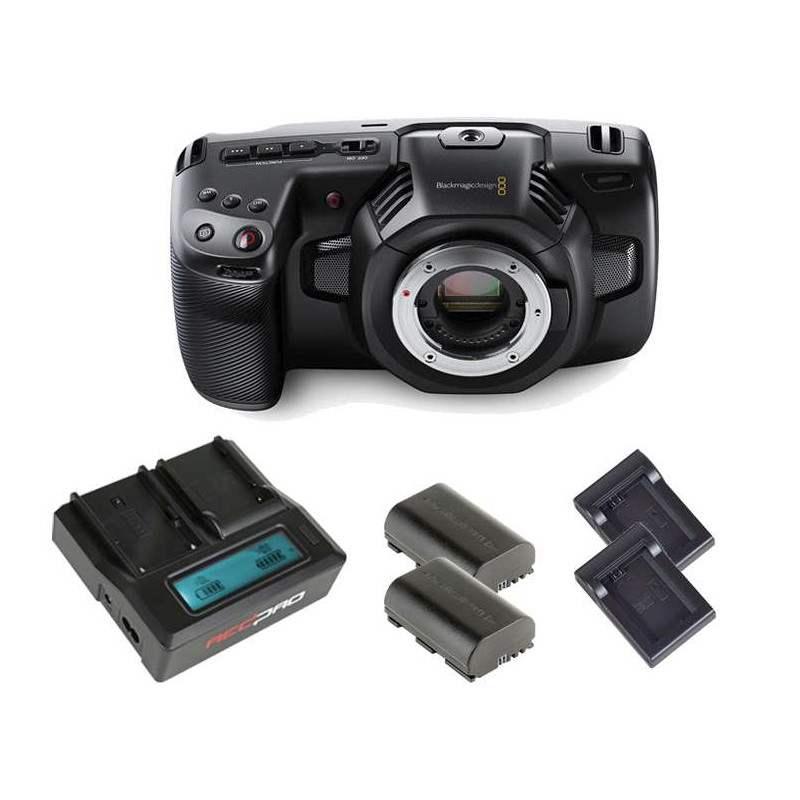 KIT 1 Pocket Blackmagic 4K + Hedbox