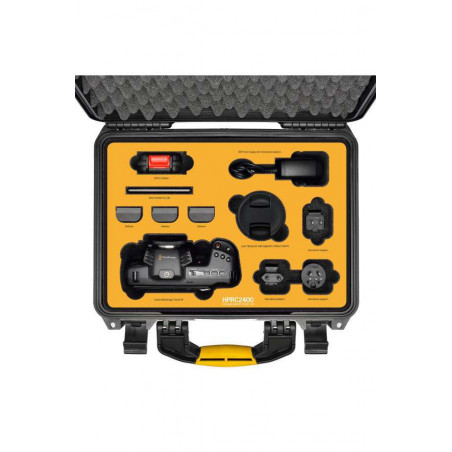 KIT 3 Pocket CC 4K Blackmagic + Lente LUMIX + Kit alimentazione Hedbox + Case HPRC