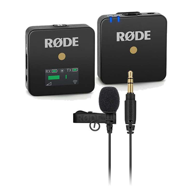 Kit WIGO Wireless GO Rode + LAVALIER GO, radiomicrofono compatto + microfono compatto