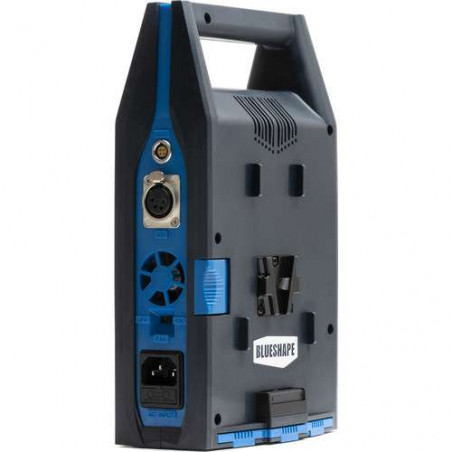 CVTR2P Blueshape Caricabatterie portatile simultaneo a 2 canali per batterie V-Lock