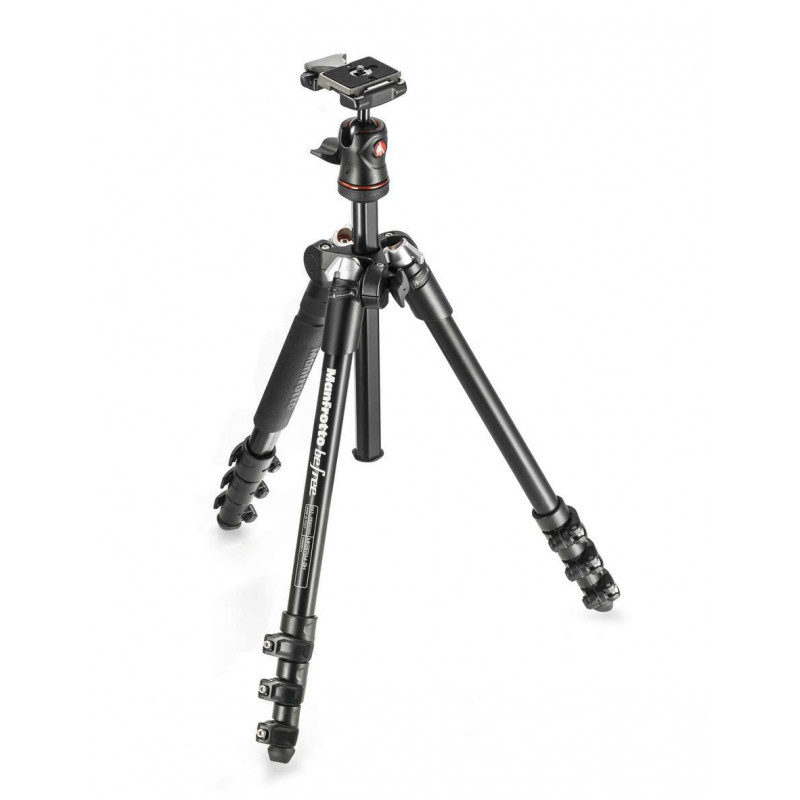 MKBFRA4-BH Kit Manfrotto Treppiede con Testa a sfera Portata 4Kg, completo di borsa a tracolla
