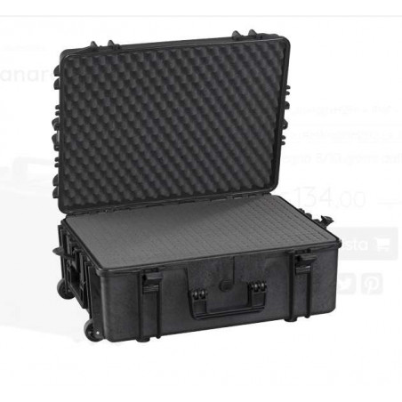 MNC624625S Hard Case con ruote, interno con foam