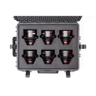 MNCTROPT Hard Case Trolley per Kit 6 Ottiche Canon Cine