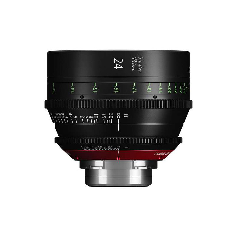 CN-E24mm T1.5 FP X(Meter) - SUMIRE Canon Obiettivo T1,5 da 20mm attacco PL (scala distanze in METRI)