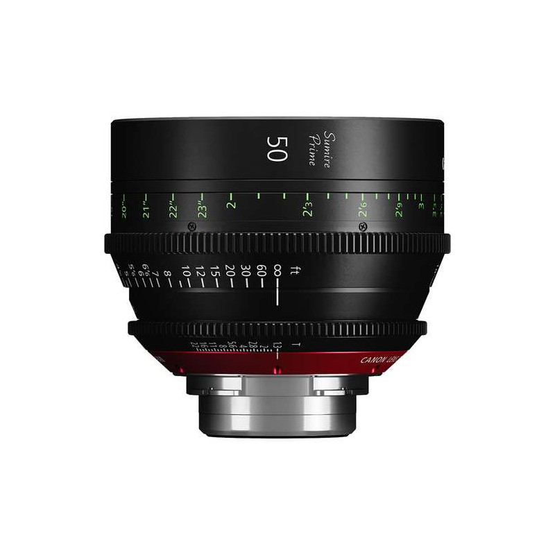 CN-E50MM T1.3 FP X (METER) - SUMIRE Canon Obiettivo T1,3 da 50mm attacco PL (scala distanze in METRI)
