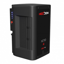 NERO XL HEDBOX, batteria litio V–Mount,14,8V 300Wh, 19A, D-TAP, USB OUT