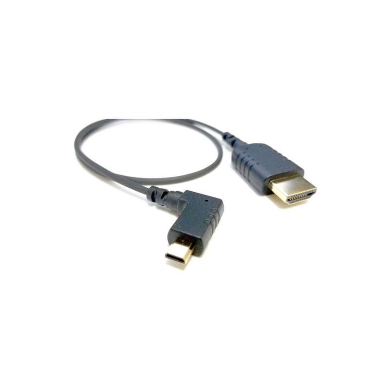 8-EXTRATHIN-ANGLED-MICRO-HDMI 8Sinn cavo compatto ANGLED MICRO HDMI - HDMI da 40cm