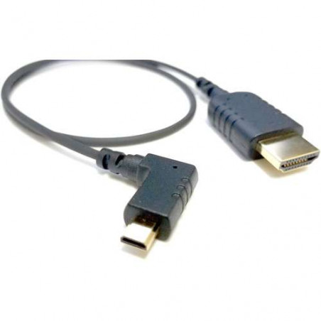 8-EXTRATHIN-ANGLED-MICRO-HDMI 8Sinn cavo compatto ANGLED MICRO HDMI - HDMI da 40cm