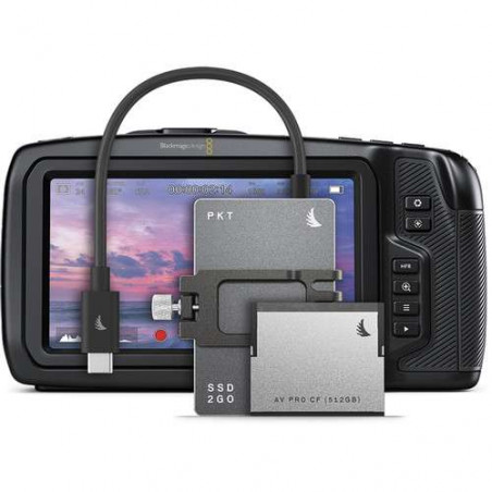 MP-PCC6K-1TBPK512C Match Pack Angelbird per Blackmagic Pocket Cinema Camera 6K grigio