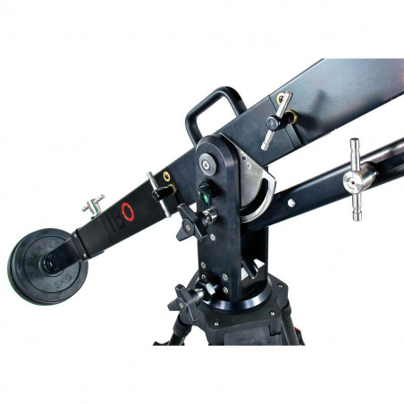 J102 Jibo Cartoni Jib telescopico base 100mm per sistemi DV - ENG