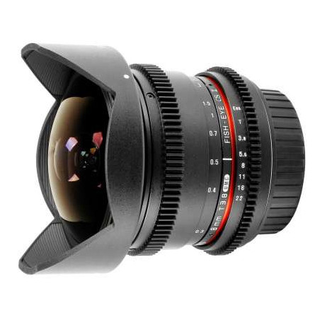 SY83VC SAMYANG OBIETTIVO 8MM T/3,8 VDSLR UMC FISH-EYE CS II CANON