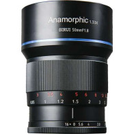 Obiettivo anamorfico X-Mount SIRUI F1,8 da 50 mm 1,35X