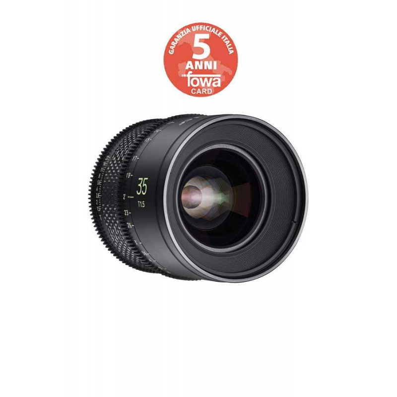 SYF85E Samyang XEEN CF Obiettivo 85mm T1.5 FF Cine Sony E in fibra di carbonio