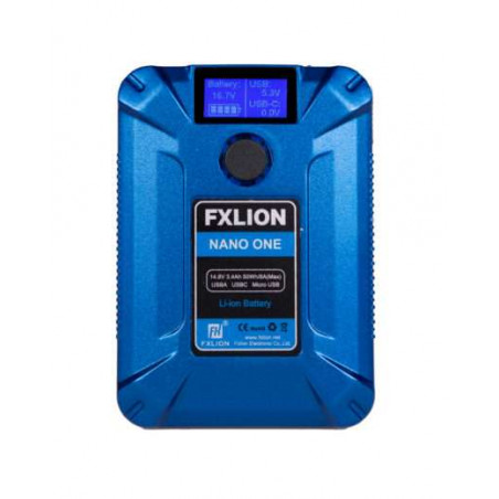 Nano One Fxlion batteria V-Lock color, 14,8V 50Wh 3,4A, D-TAP USB-A-C-MICRO OUTPUT