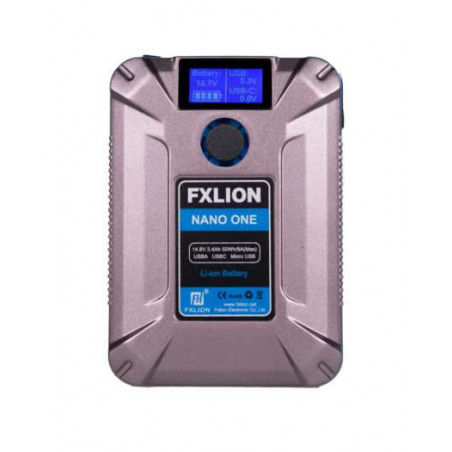 Nano One Fxlion batteria V-Lock color, 14,8V 50Wh 3,4A, D-TAP USB-A-C-MICRO OUTPUT