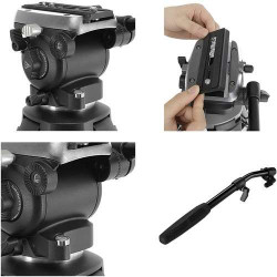 E-Image EH650 testa fluida + treppiede GA752S
