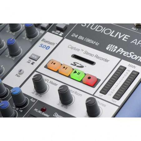 SLAR12C PreSonus mixer ibrido analogico/digitale 14ch, interfaccia USB-C