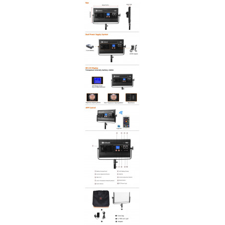 E-1060 E-image Lampada Led Bicolor