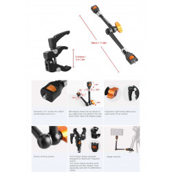 EI-A77K E-Image Macic Arm 11" antirotazione + Clamp
