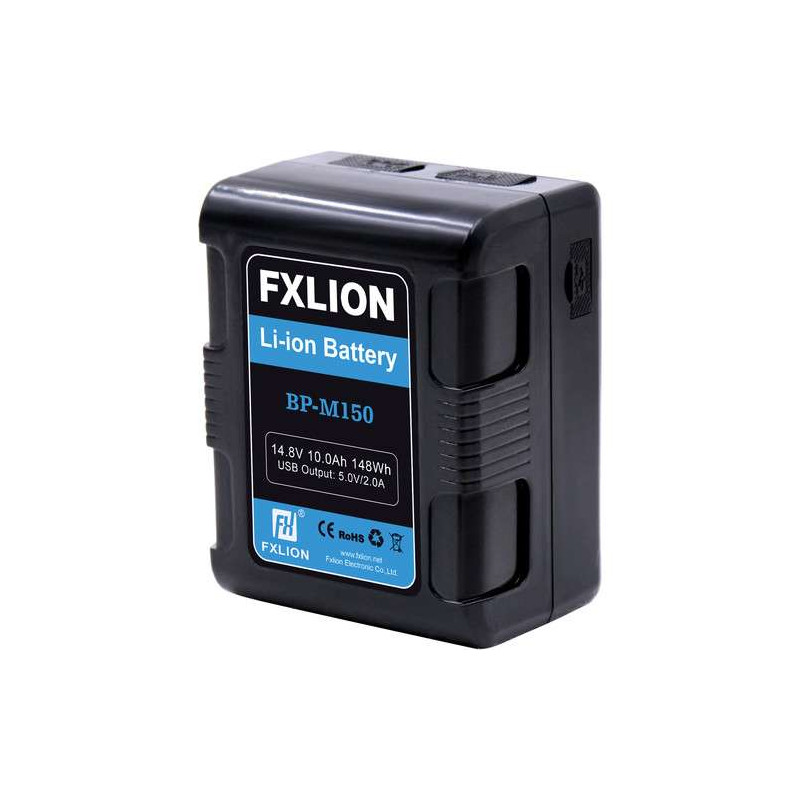 FX- BPM150 Fxlion batteria V-Lock, 14,8V 148Wh 10A, 2 D-TAP  Mini Size