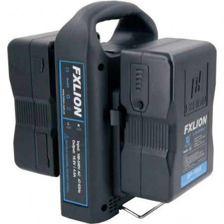 FX-PLQ280B Fxlion Caricabatterie 2 canali V-Lock