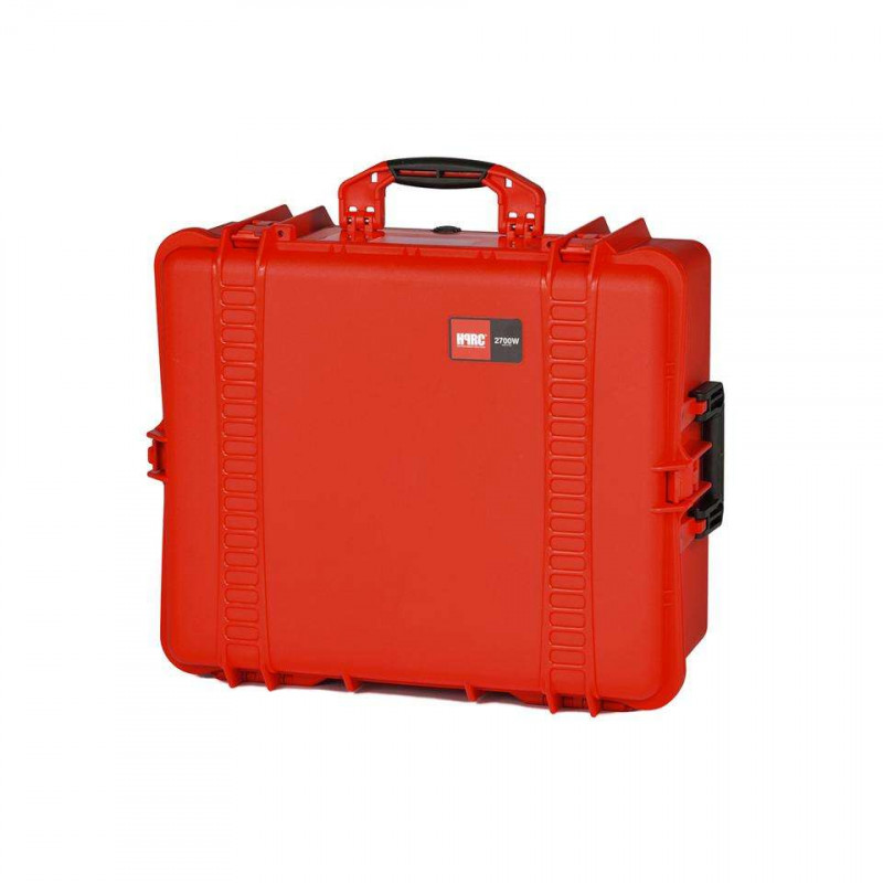 Hard Case Trolley HPRC 2700W RED con divisori interni, Manco
