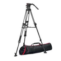 MVK526TWINFA Manfrotto 526 Pro Testa video e treppiede 645 Fast Twin Alu