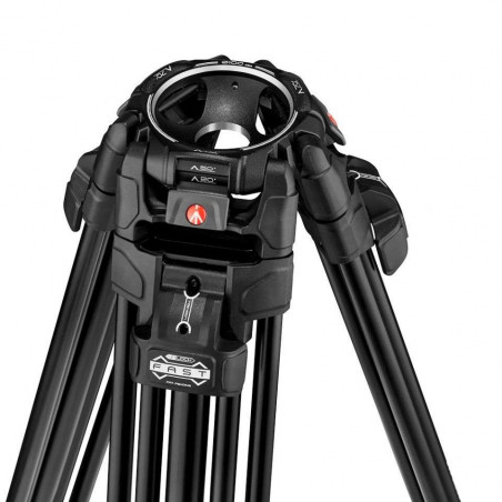 MVTTWINFA Manfrotto Treppiede 645 Fast a doppio tubo Alu(stella non inclusa)