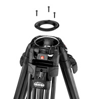 MVTTWINFC Manfrotto Treppiede 645 Fast a doppio tubo Carbon( stella non inclusa)