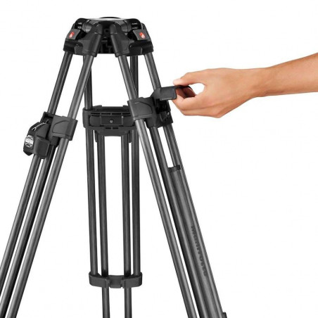 MVTTWINFC Manfrotto Treppiede 645 Fast a doppio tubo Carbon( stella non inclusa)