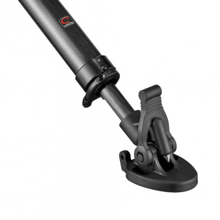 MVK612SNGFC Manfrotto Nitrotech 612 con Treppiede 635 Fast Tubo Singolo Carbonio (stella non inclusa)