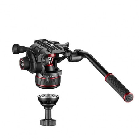 MVK608TWINFA Manfrotto Nitrotech Serie 608 e Treppiede 645 Fast doppio tubo Alu(stella non inclusa)