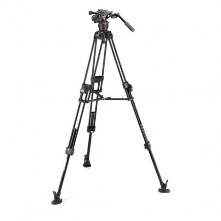 MVK608TWINFA Manfrotto Nitrotech Serie 608 e Treppiede 645 Fast doppio tubo Alu(stella non inclusa)