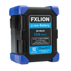 FX-BPM210 Fxlion batteria MINI V-Lock, 14,8V 205Wh 13.8A, 4 D-Tap, USB-A, USB-C