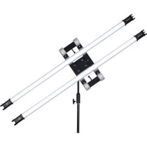 NL-PT30C-K2 Nanlite Kit di 2 Luci Pavotube 30C(forcella per stativo non compresa)